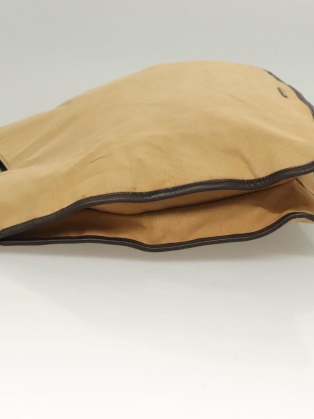 GUCCI Web Sherry Line Shoulder Bag Canvas Beige Silver Red 001 4306 Auth hk2865 - Picture 4 of 16